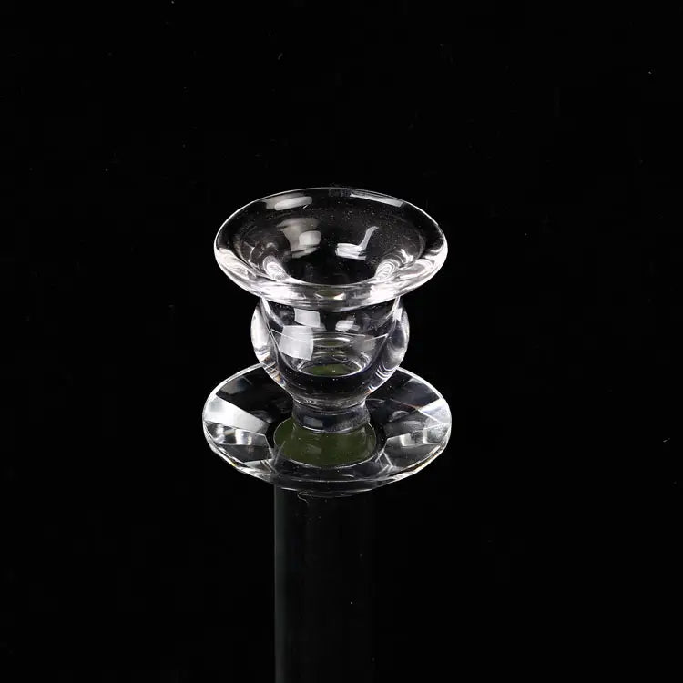 10 Arm Centerpiece Clear 100cm Candle Holder