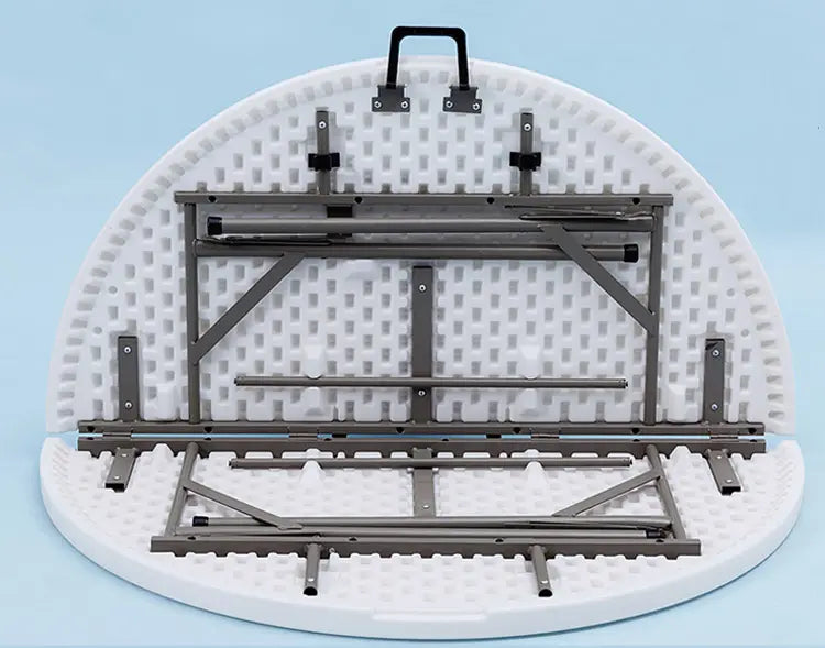Round Table - Folding Plastic Round - 5ft height - 60in Diameter