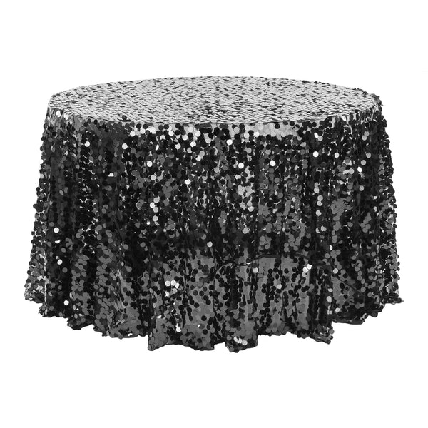 Large Payette Sequin Round 120in Tablecloth