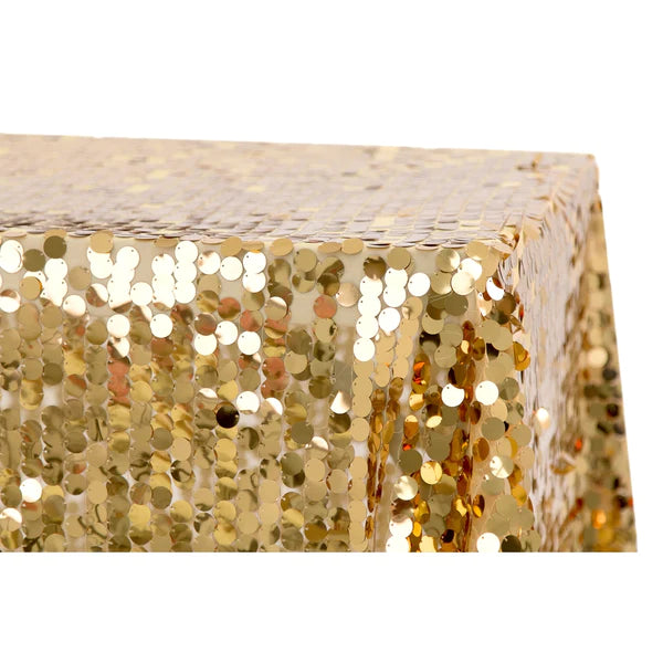 Large Payette Sequin Tablecloth 90in x 132in (Rectangular)