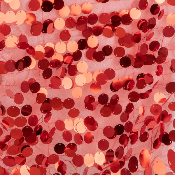 Large Payette Sequin Tablecloth 90in x 132in (Rectangular)