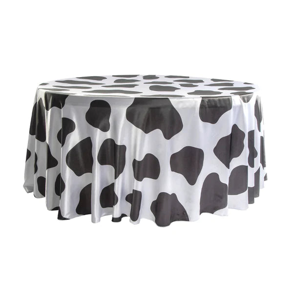 Satin 120in Round Tablecloth