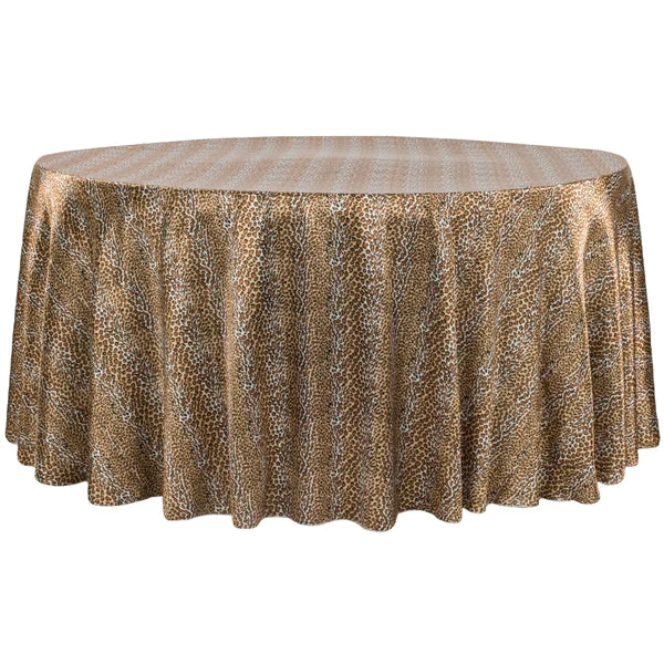 Satin 120in Round Tablecloth
