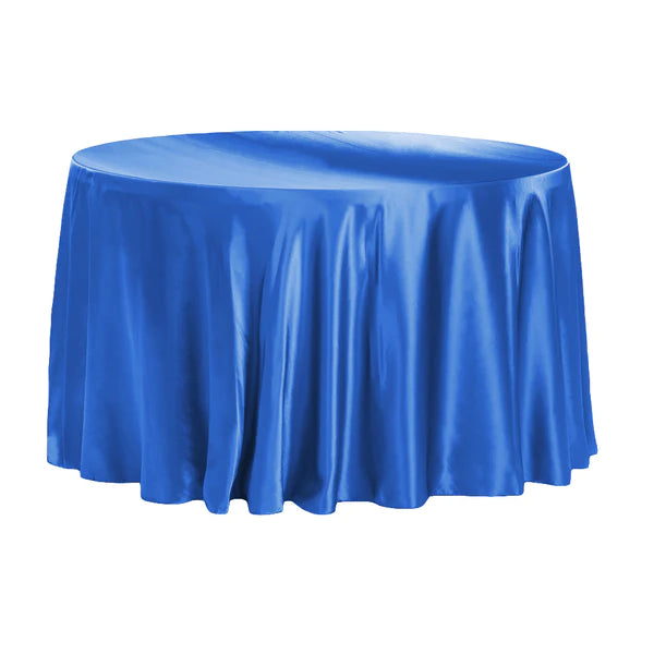 Satin 120in Round Tablecloth