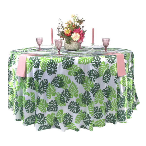 Satin 120in Round Tablecloth
