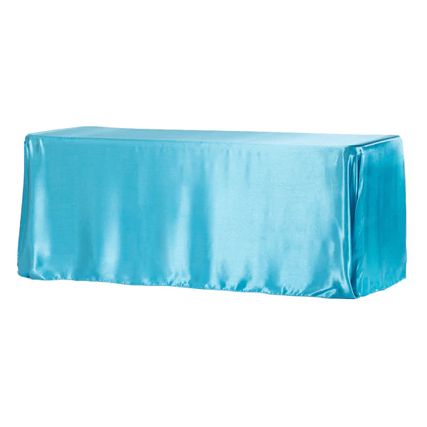 Satin Rectangular 90inx132in Tablecloth