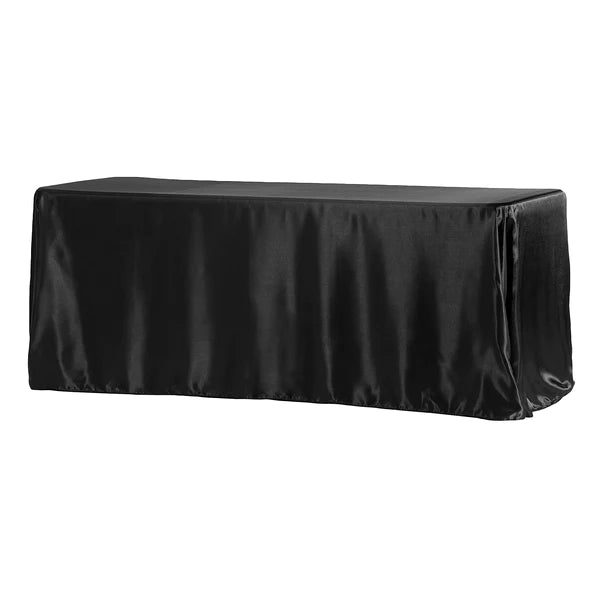 Satin Rectangular 90inx132in Tablecloth