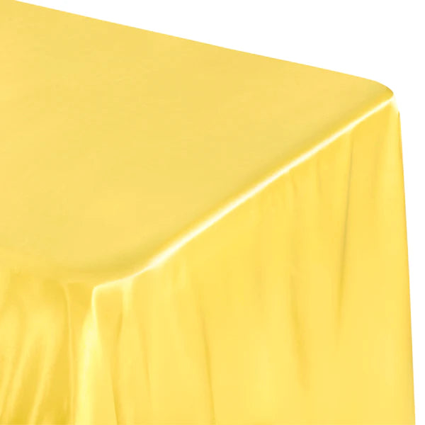 Satin Rectangular 90inx132in Tablecloth