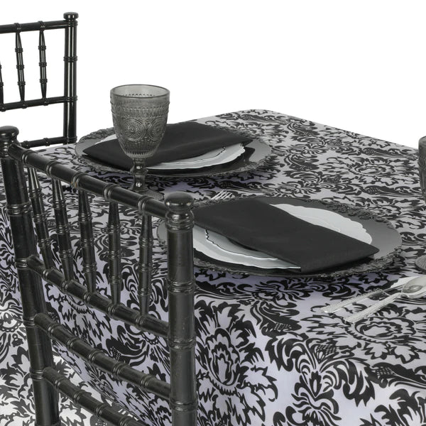 Satin Rectangular 90inx132in Tablecloth