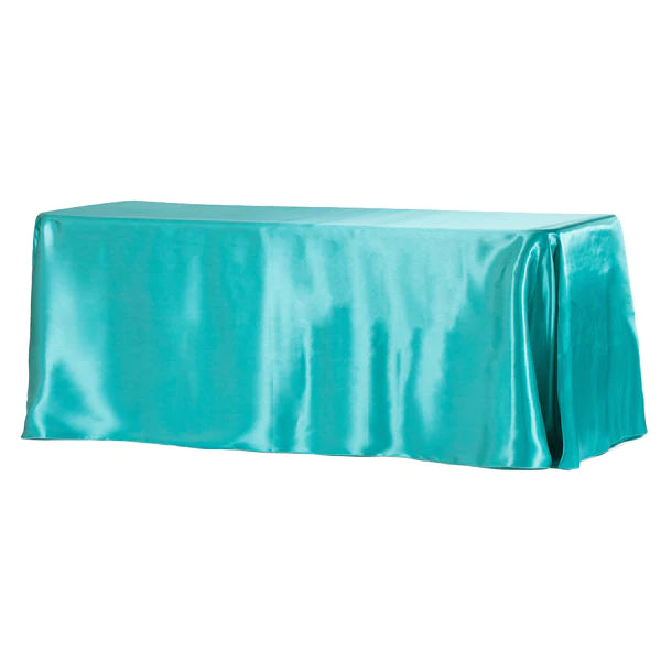 Satin Rectangular 90inx132in Tablecloth