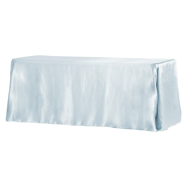 Satin Rectangular 90inx132in Tablecloth