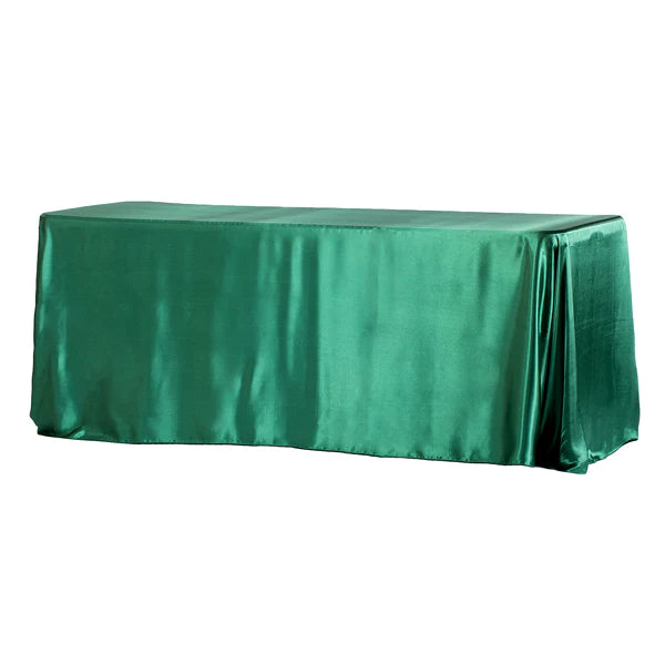 Satin Rectangular 90inx132in Tablecloth