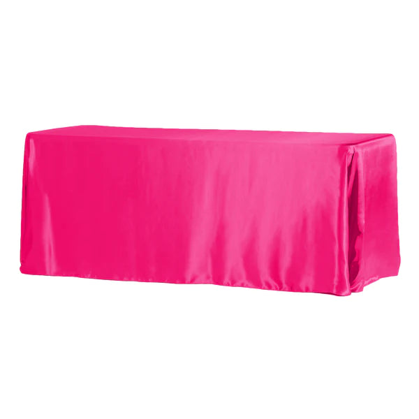 Satin Rectangular 90inx132in Tablecloth