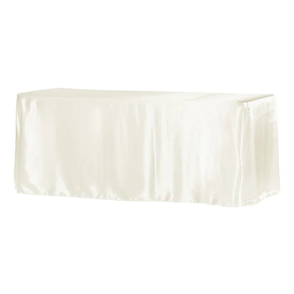 Satin Rectangular 90inx132in Tablecloth
