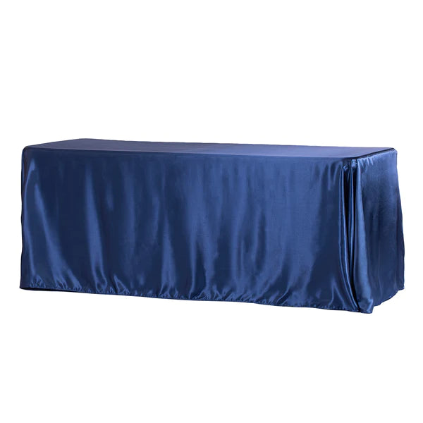 Satin Rectangular 90inx132in Tablecloth