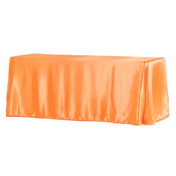 Satin Rectangular 90inx132in Tablecloth