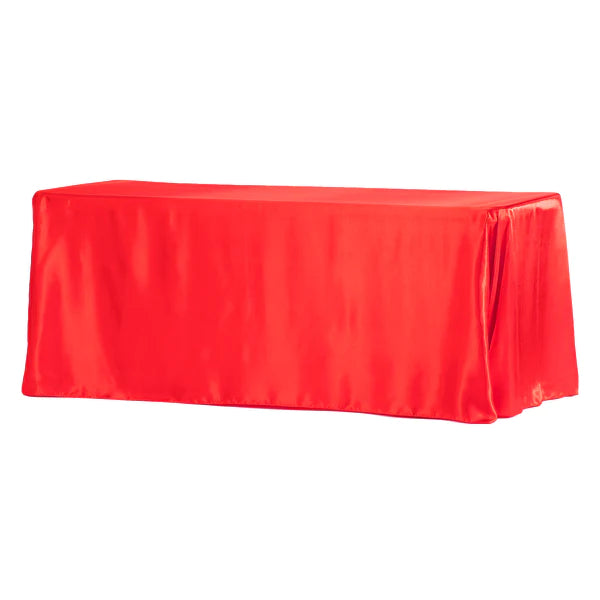 Satin Rectangular 90inx132in Tablecloth