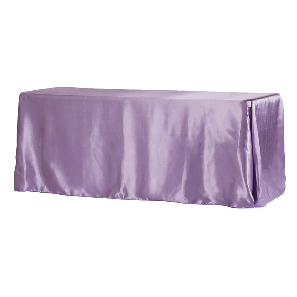 Satin Rectangular 90inx132in Tablecloth