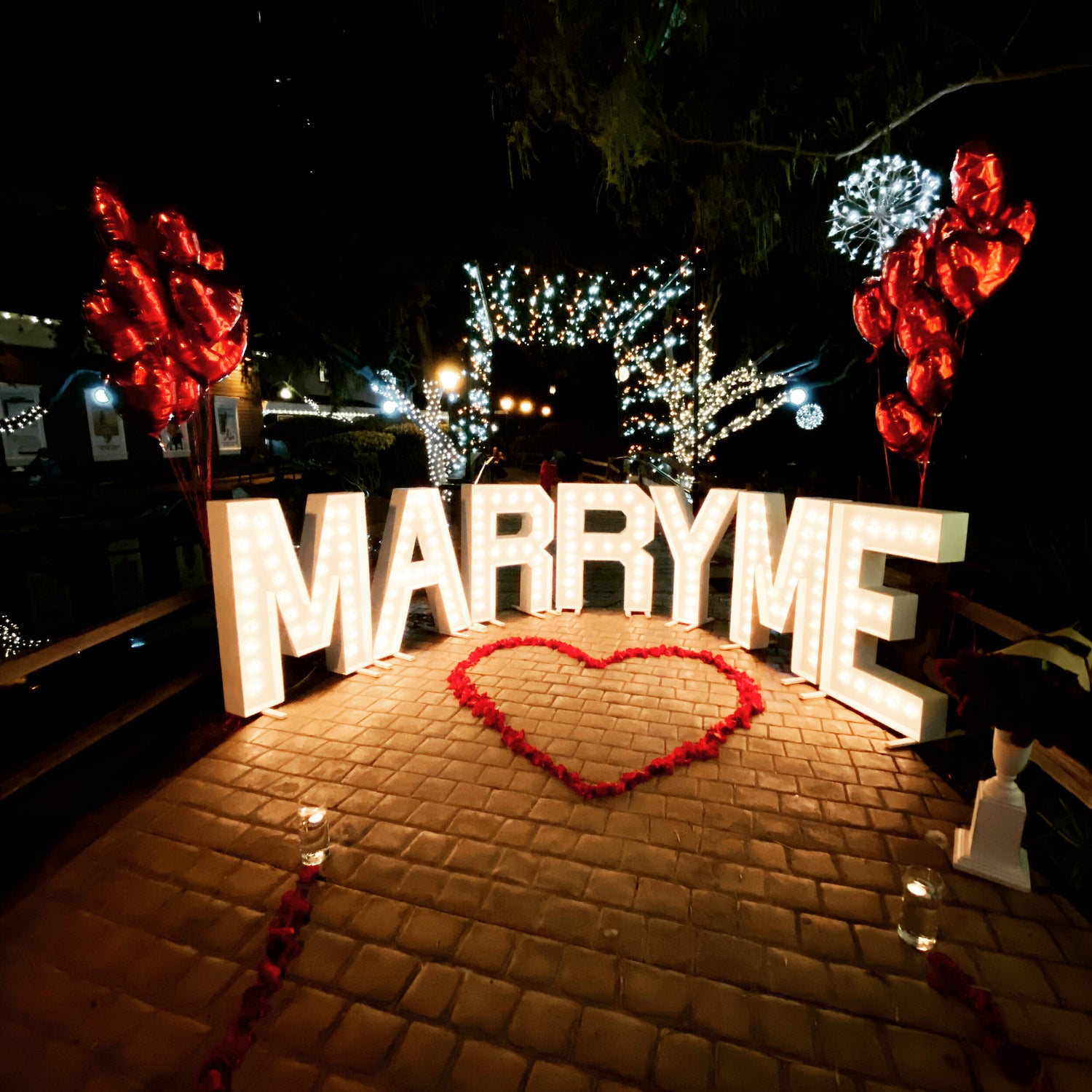 Marquee Numbers & Letters with Neon Lights